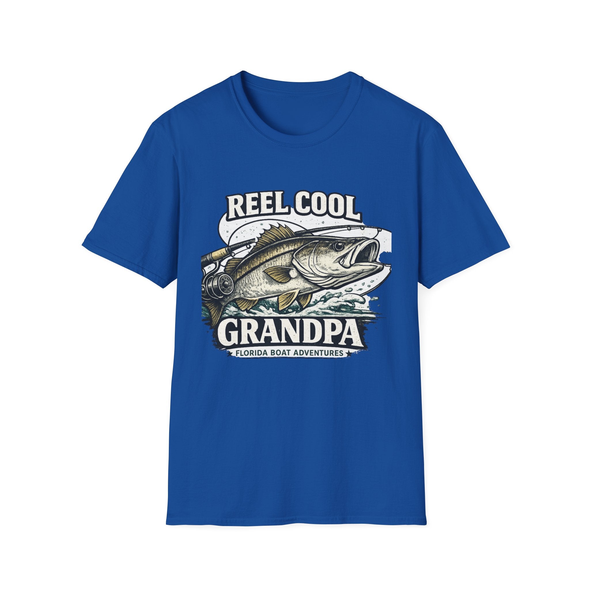 Reel Cool Grandpa - Florida Fishing Grandfather T-Shirt
