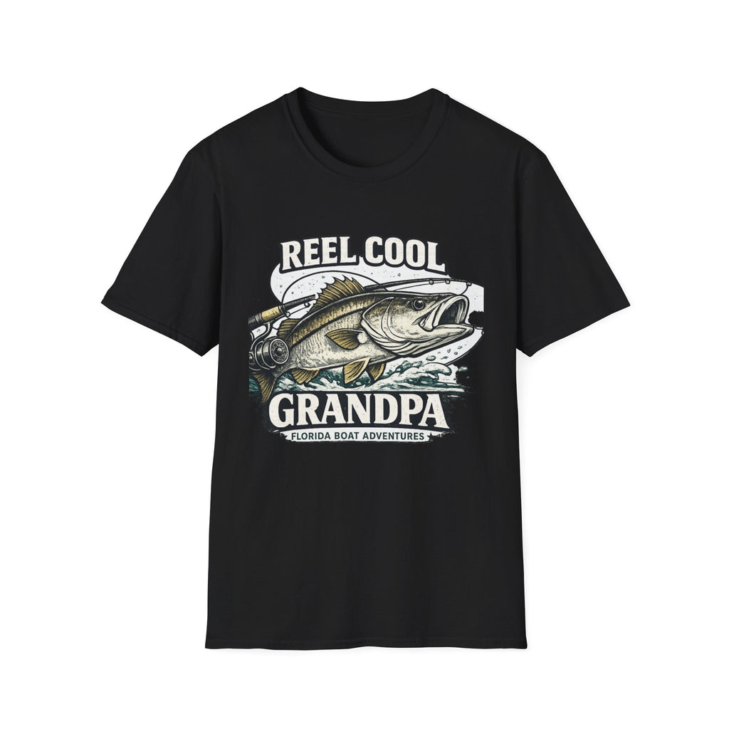 Reel Cool Grandpa - Florida Fishing Grandfather T-Shirt