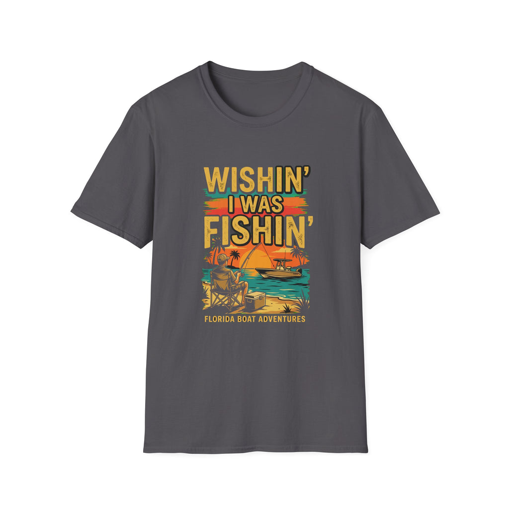 Wishin' I Was Fishin' - Florida Fishing T-Shirt