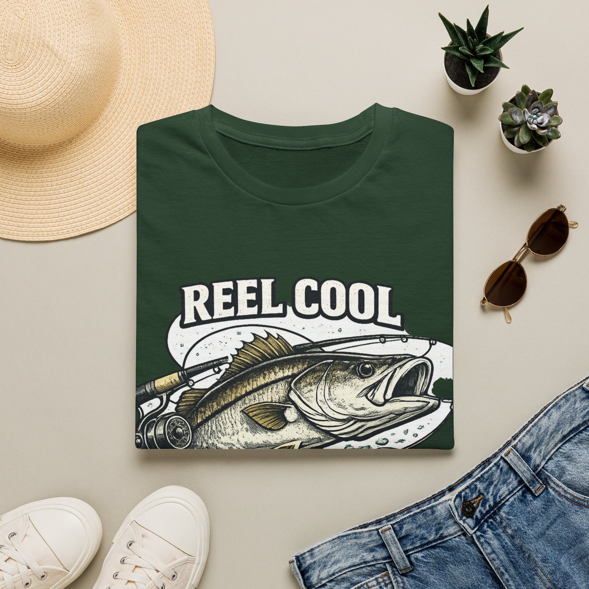 Reel Cool Grandpa - Florida Fishing Grandfather T-Shirt