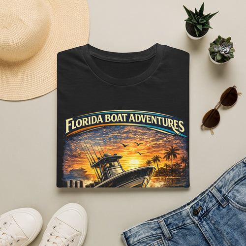 Freedom Starts at the Dock Tee | Florida Boating Lifestyle & Offshore Fishing Shirt for Men | Gildan 6400 T-Shirt