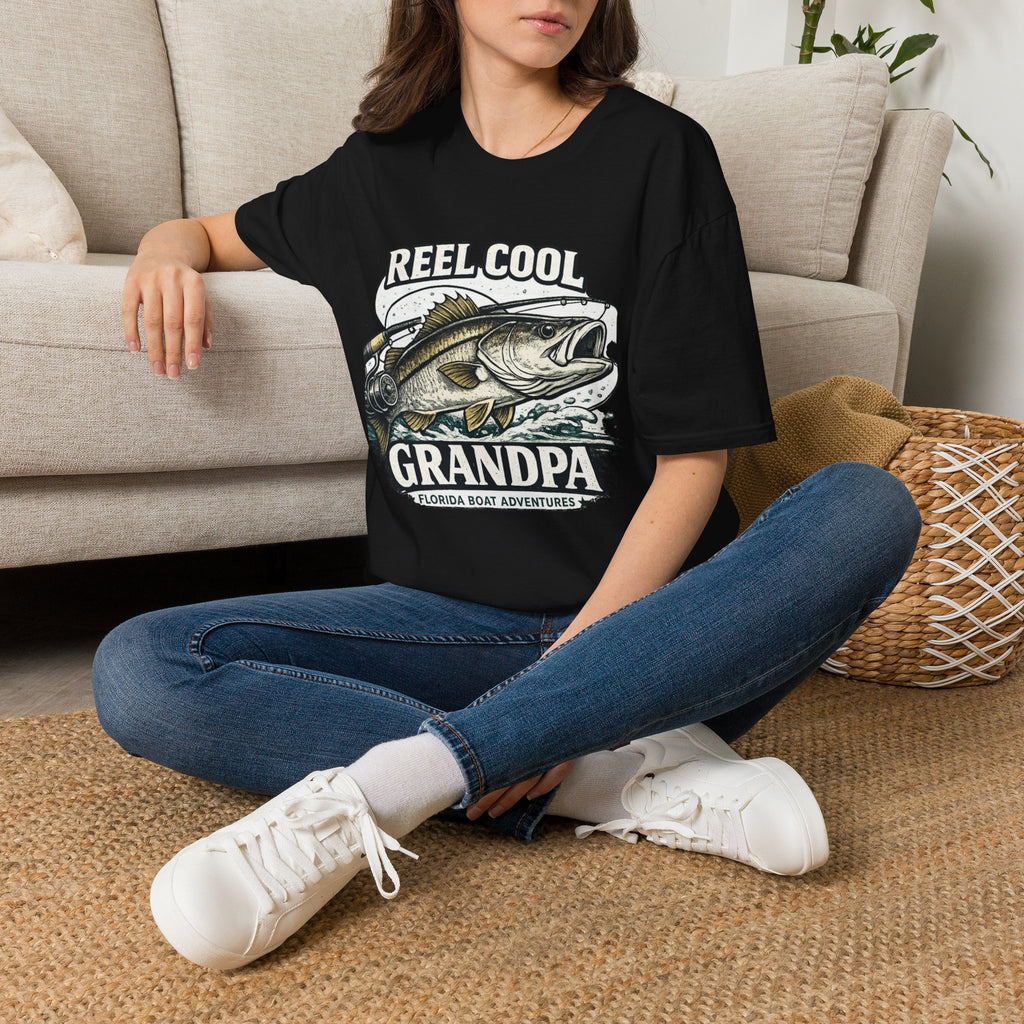 Reel Cool Grandpa - Florida Fishing Grandfather T-Shirt