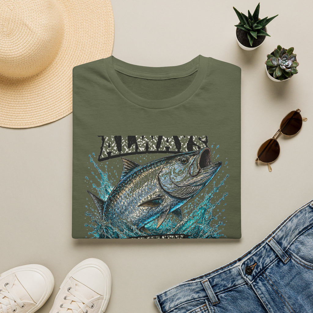 I'm Not Always Grumpy Sometimes I'm Fishing - Funny Fishing T-Shirt