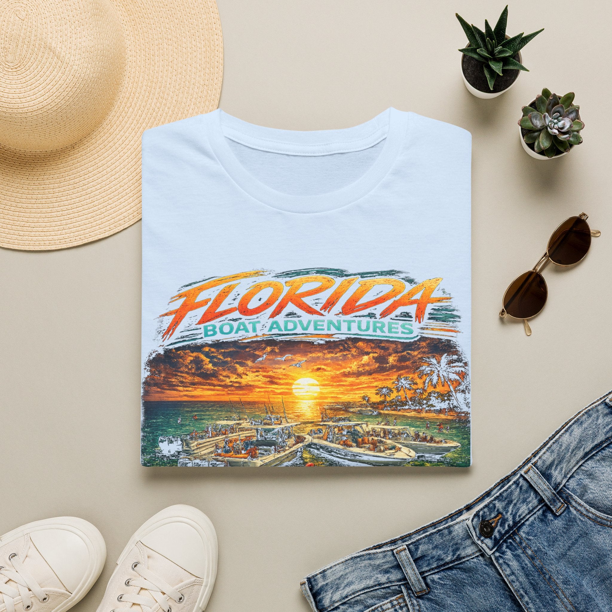 Boat Days Are the Best Days Tee | Funny Boating Shirt for Men or Women | Gildan 6400 Florida Boating T-Shirt