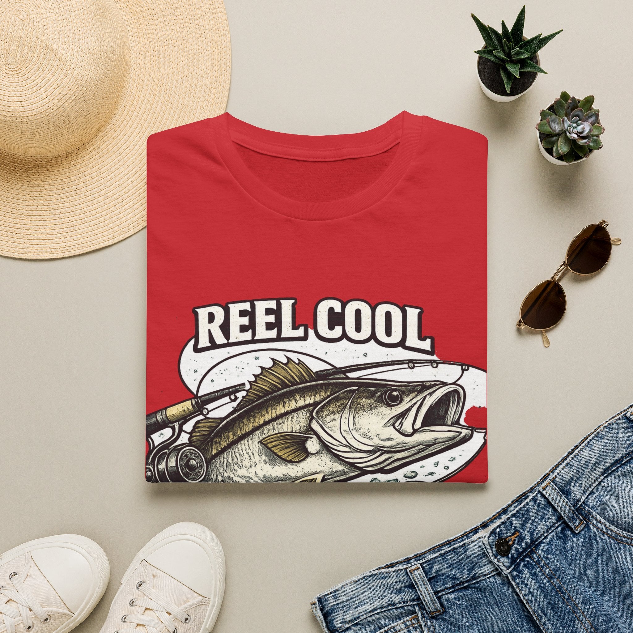 Reel Cool Grandpa - Florida Fishing Grandfather T-Shirt