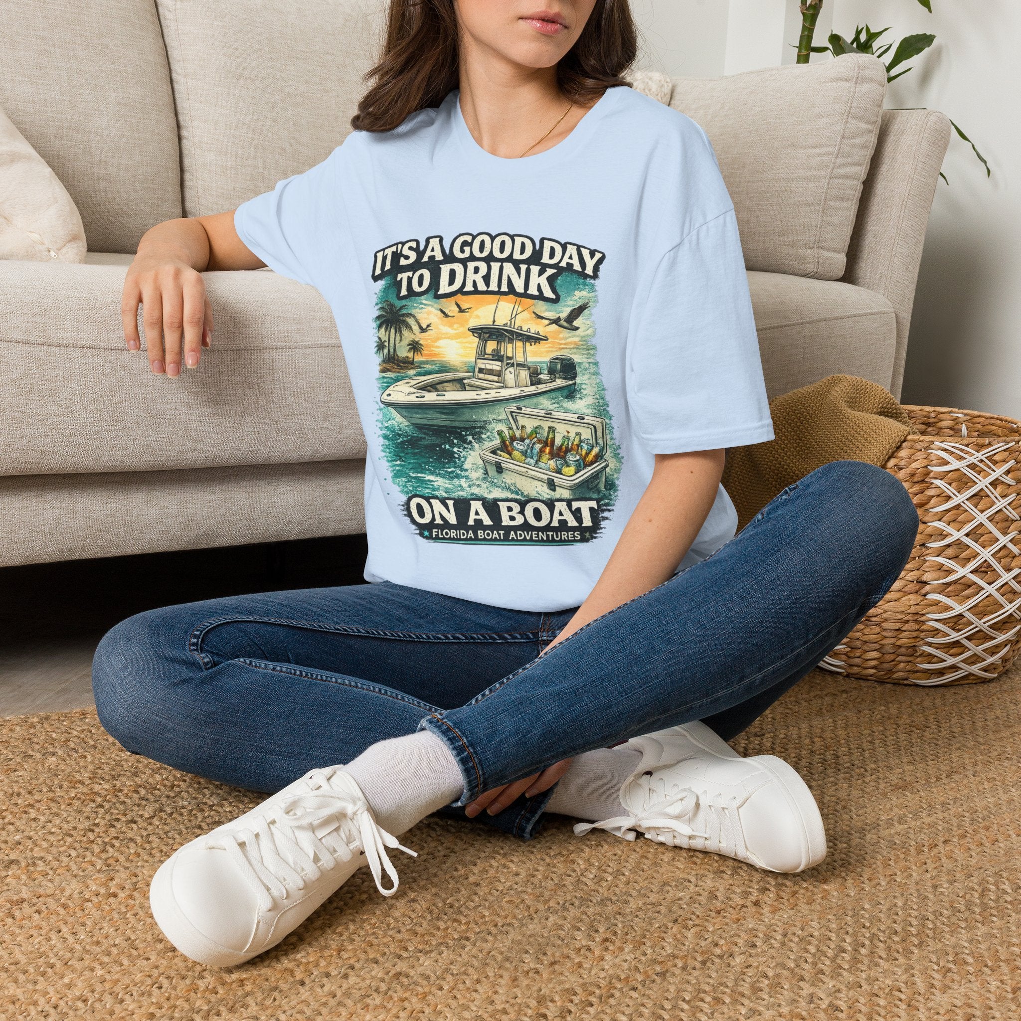 It's A Good Day To Drink On A Boat - Florida Boating T-Shirt