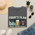 Today's Plan Boat Drink Repeat - Florida Boating Lifestyle T-Shirt