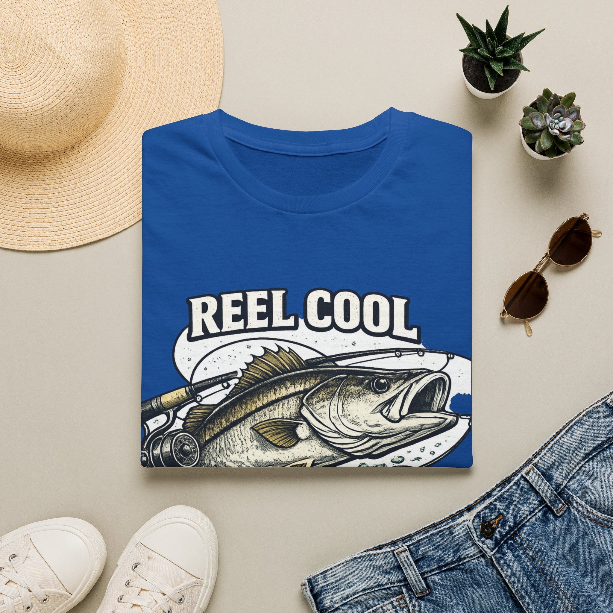 Reel Cool Grandpa - Florida Fishing Grandfather T-Shirt