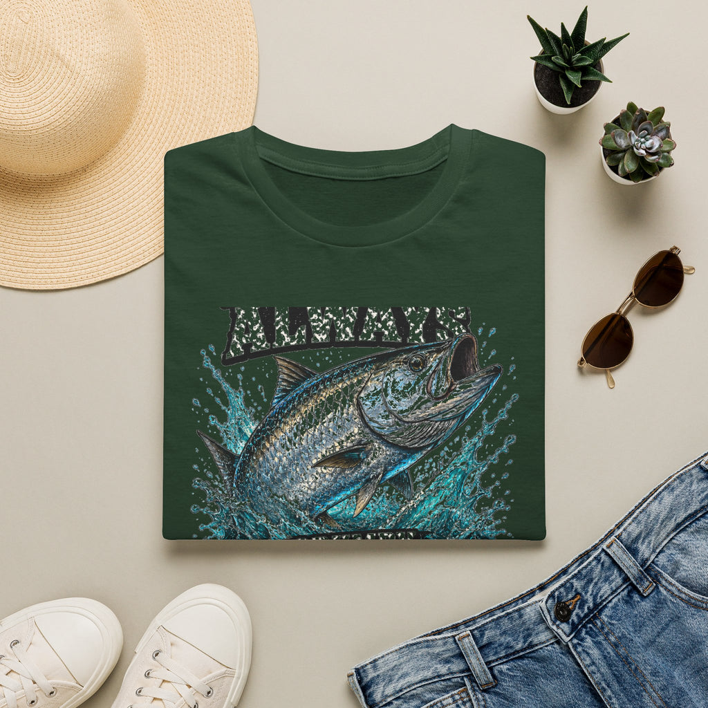 I'm Not Always Grumpy Sometimes I'm Fishing - Funny Fishing T-Shirt