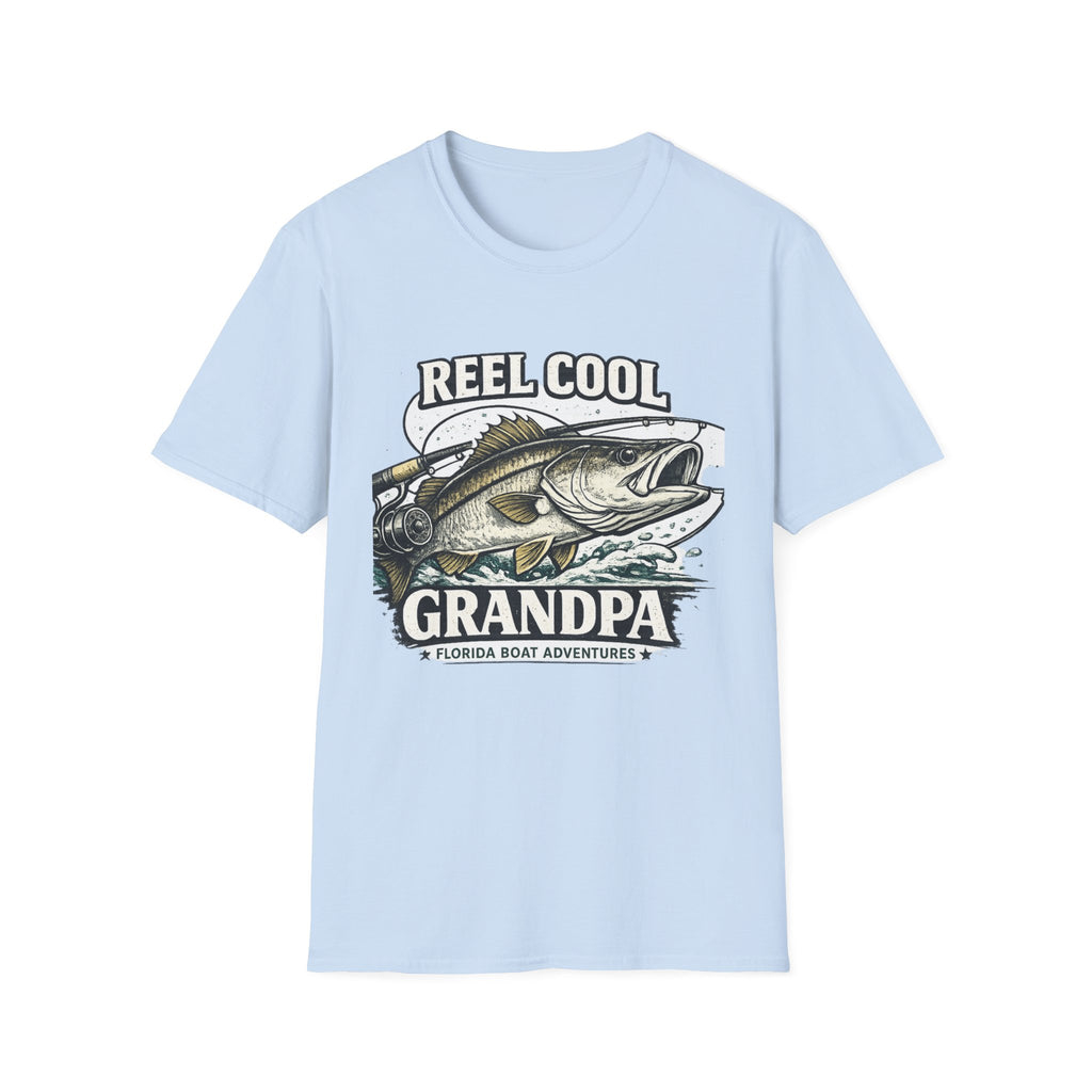 Reel Cool Grandpa - Florida Fishing Grandfather T-Shirt