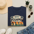 Best Fishing Dad Ever Tee | Florida Fishing Shirt for Men | Gildan 6400 Dad Gift T-Shirt