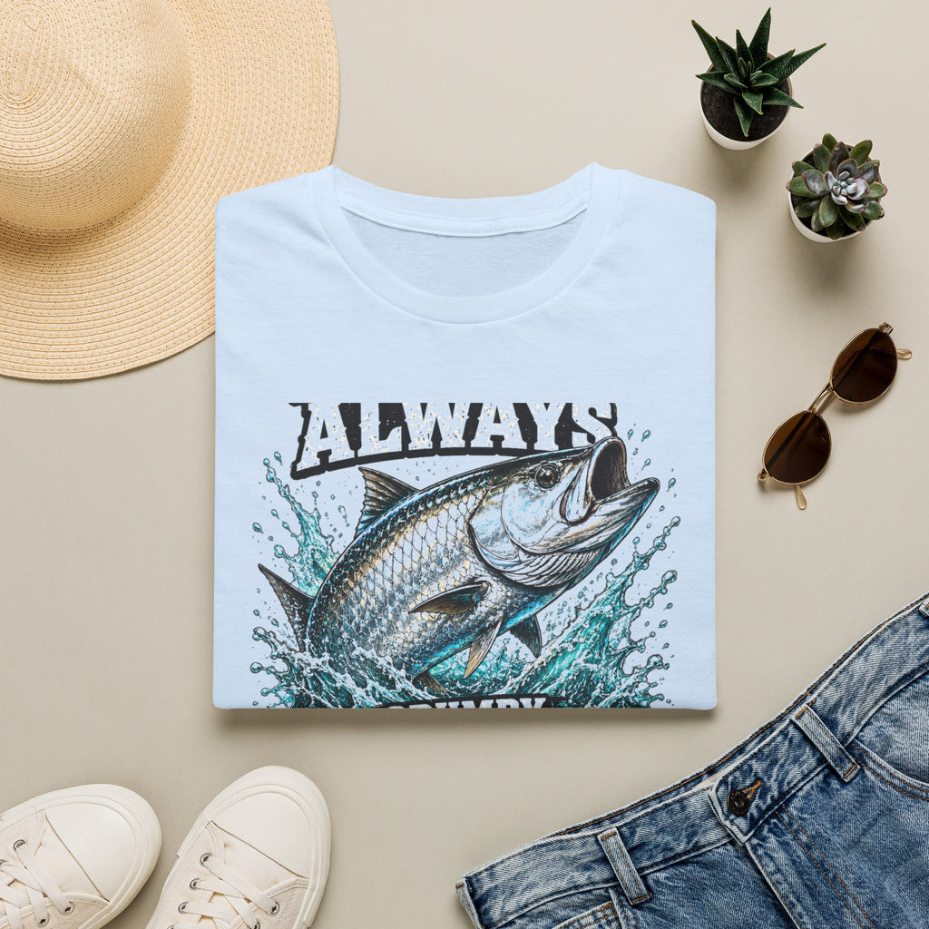 I'm Not Always Grumpy Sometimes I'm Fishing - Funny Fishing T-Shirt