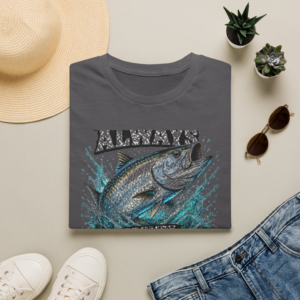 I'm Not Always Grumpy Sometimes I'm Fishing - Funny Fishing T-Shirt
