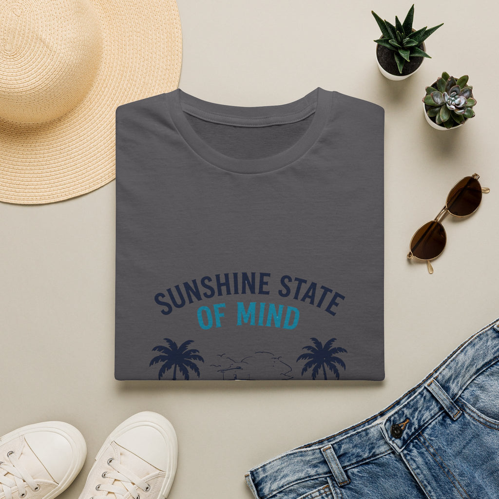 Sunshine State of Mind Tee | Gulf of America Girl | Florida Boat Adventures Boating Shirt for Women | Gildan 6400 T-Shirt