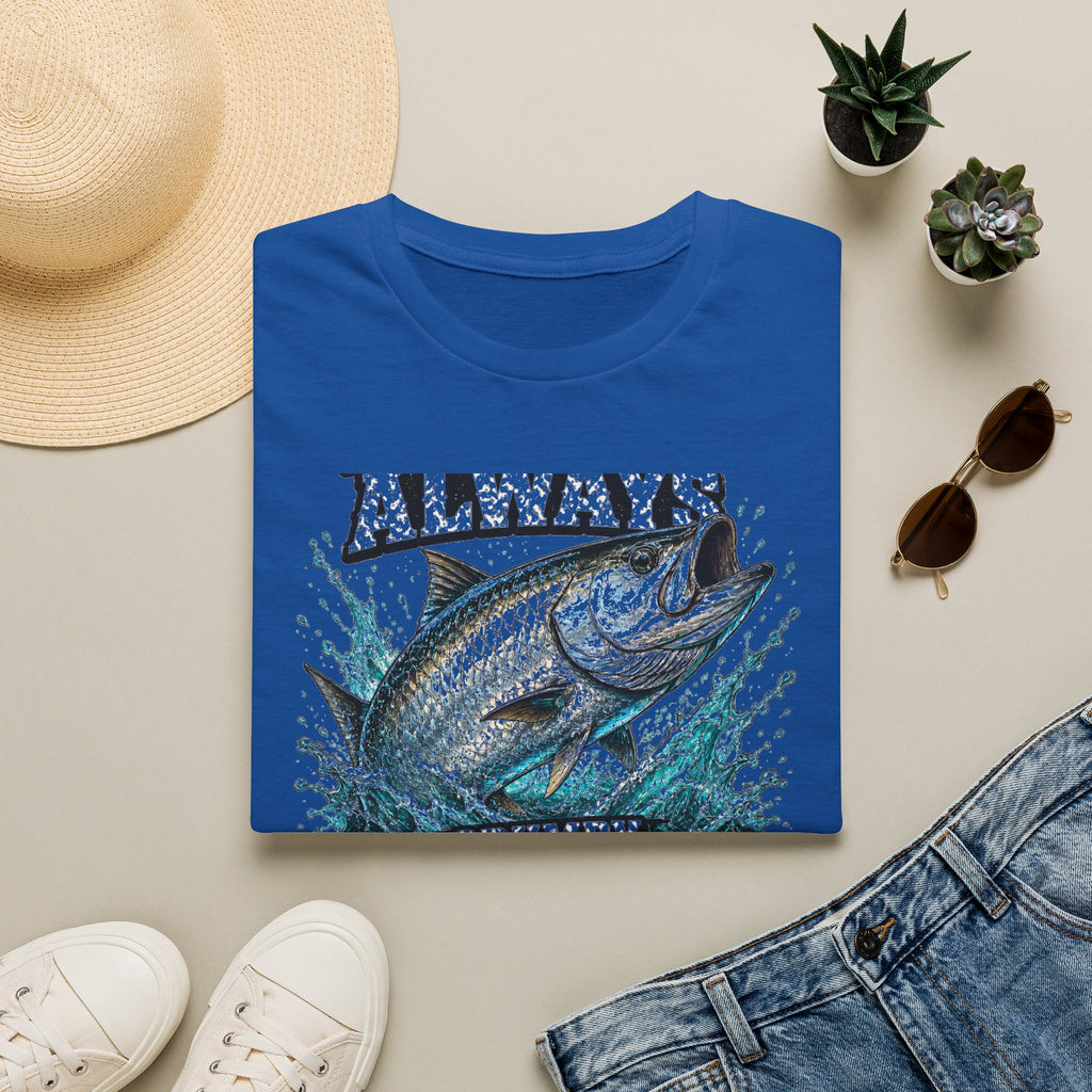 I'm Not Always Grumpy Sometimes I'm Fishing - Funny Fishing T-Shirt