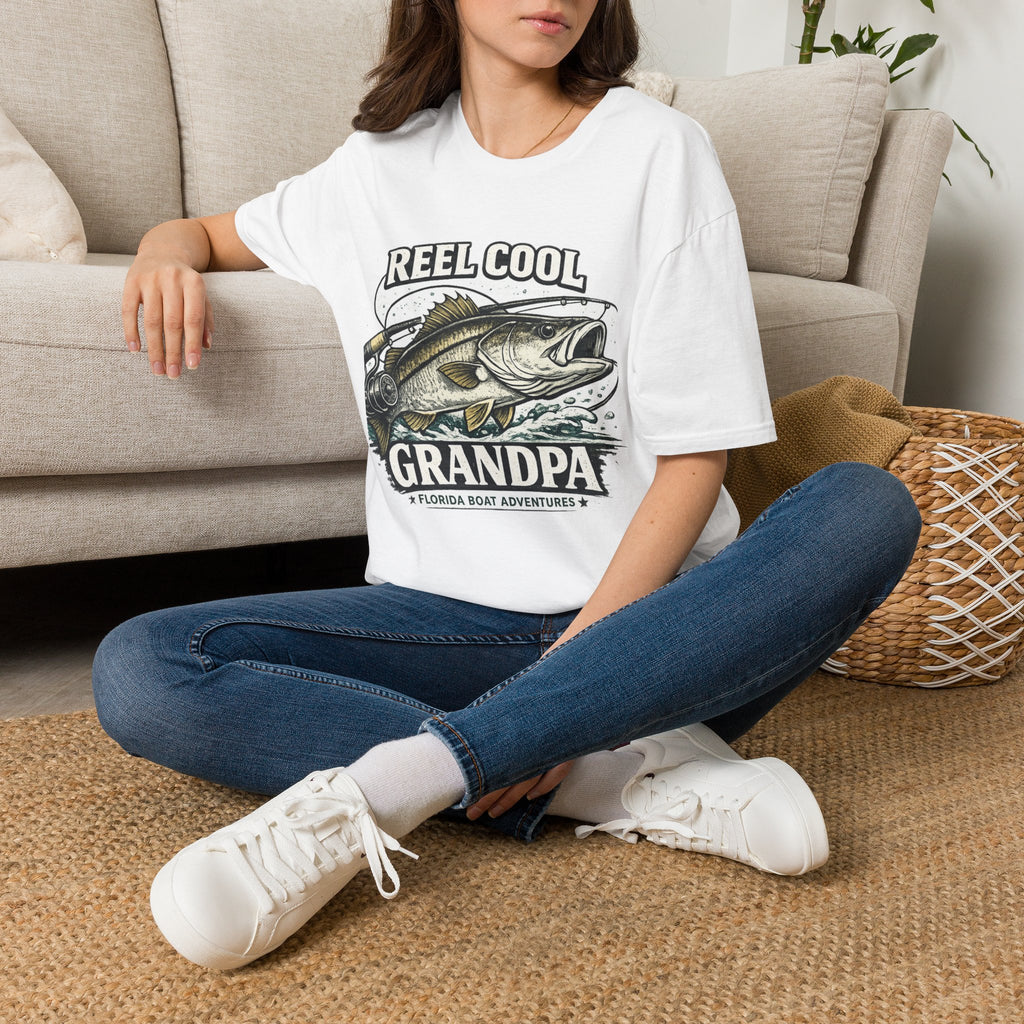 Reel Cool Grandpa - Florida Fishing Grandfather T-Shirt