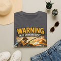 Warning May Spontaneously Talk About Fishing - Funny Fishing T-Shirt