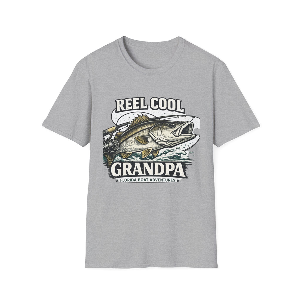 Reel Cool Grandpa - Florida Fishing Grandfather T-Shirt