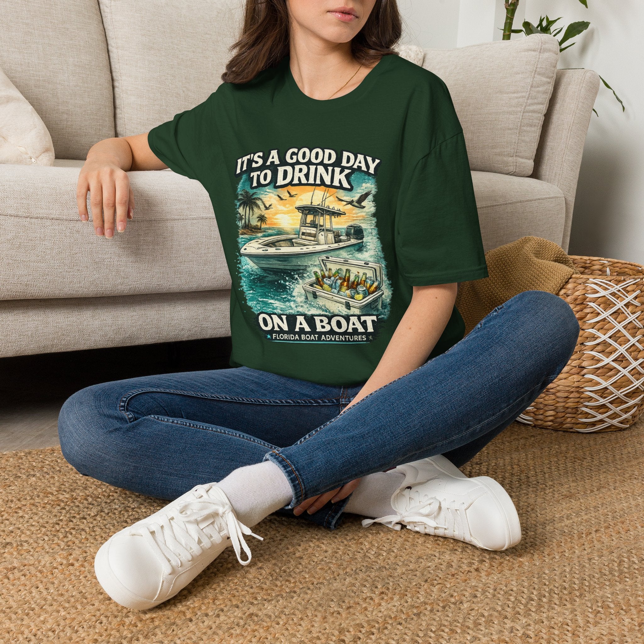 It's A Good Day To Drink On A Boat - Florida Boating T-Shirt