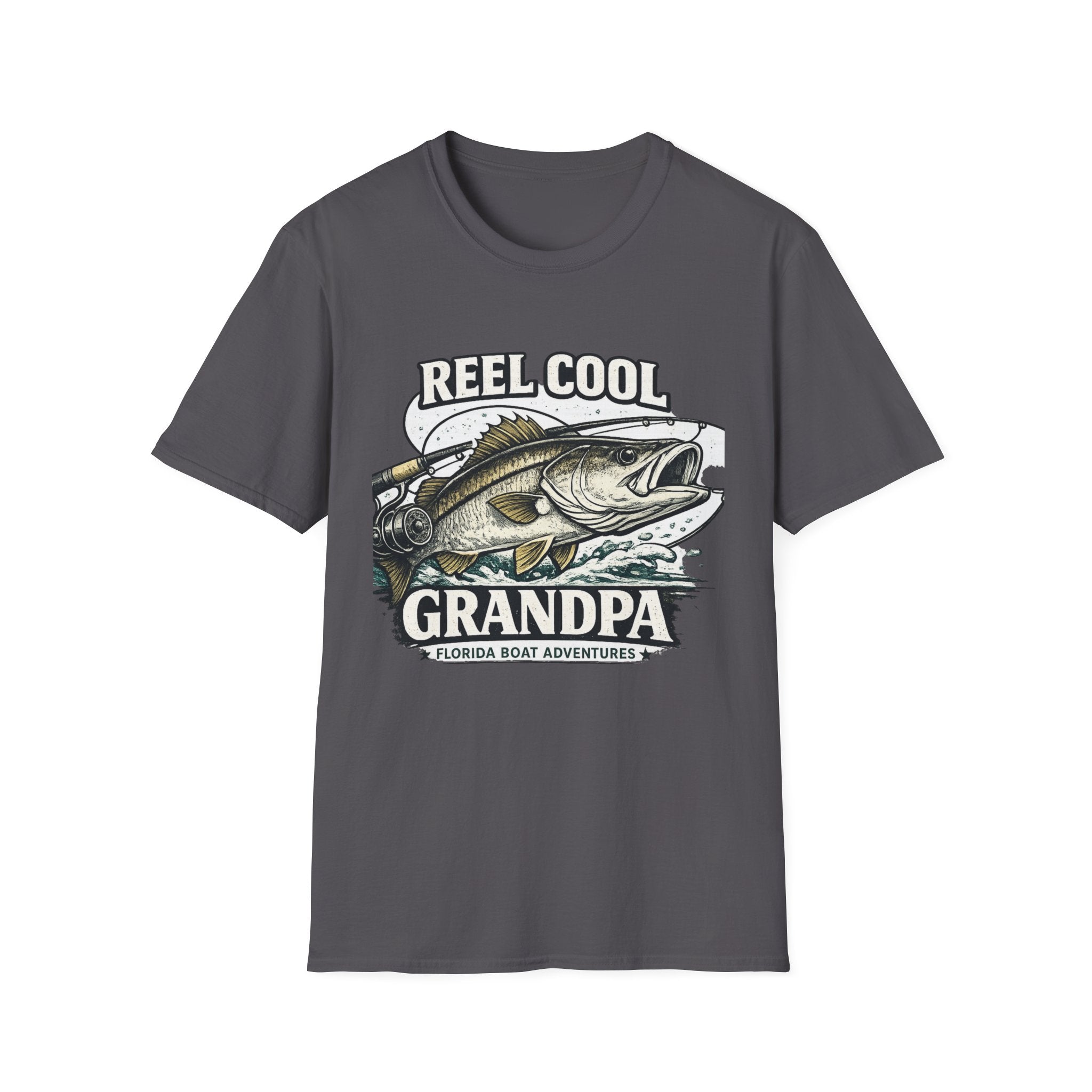 Reel Cool Grandpa - Florida Fishing Grandfather T-Shirt
