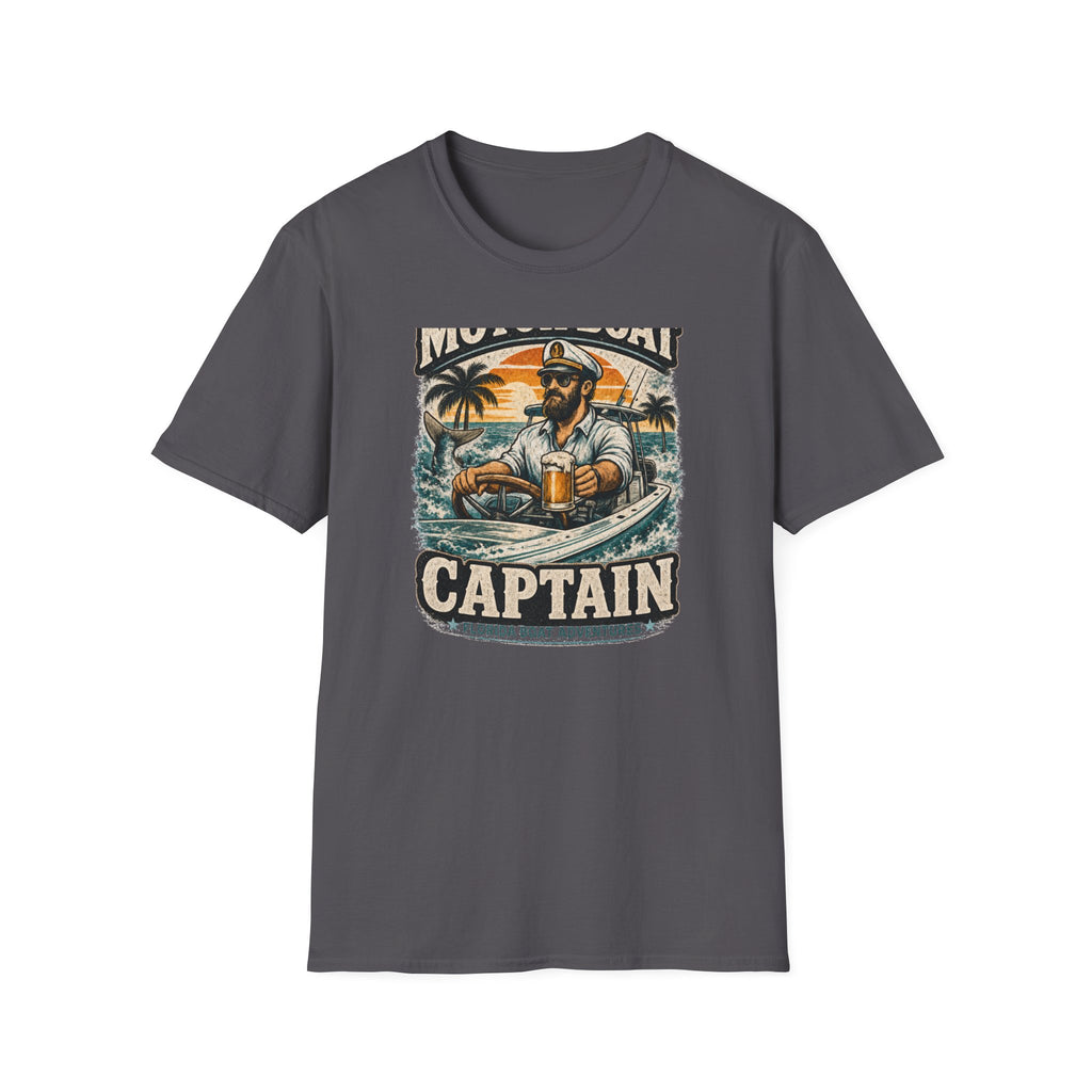 Motor Boat Captain - Florida Boating T-Shirt