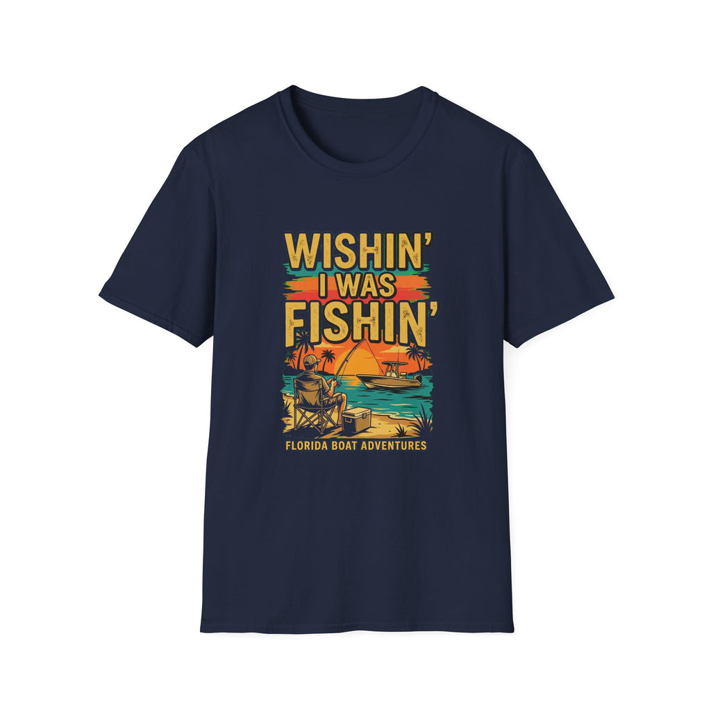 Wishin' I Was Fishin' - Florida Fishing T-Shirt