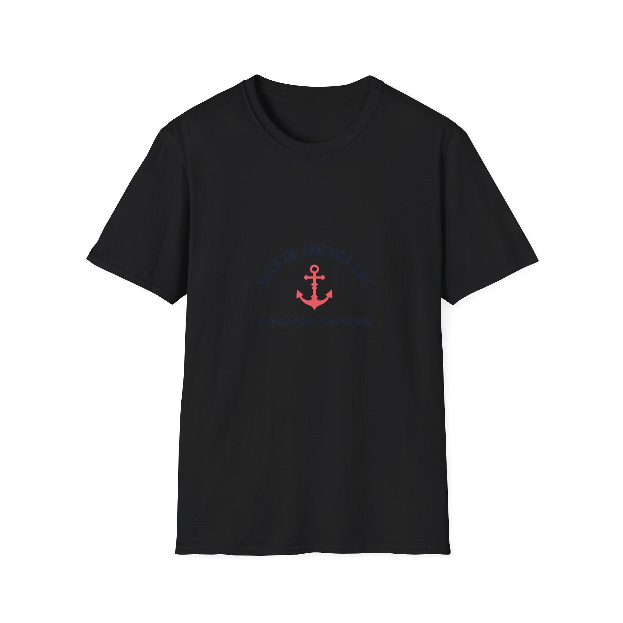 Gulf of America Girl Tee | Florida Boat Adventures Boating Lifestyle Shirt for Women | Gildan 6400 T-Shirt