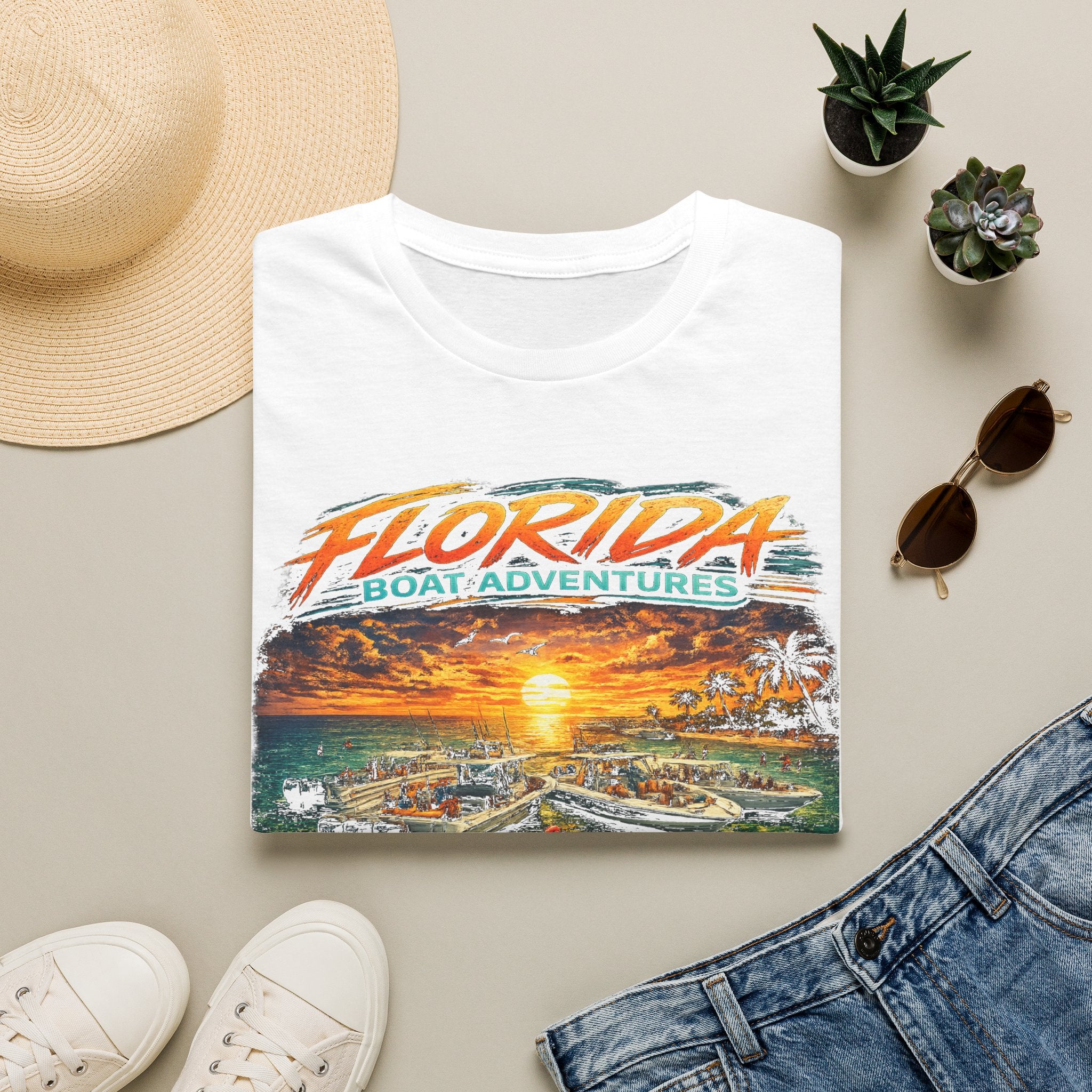 Boat Days Are the Best Days Tee | Funny Boating Shirt for Men or Women | Gildan 6400 Florida Boating T-Shirt