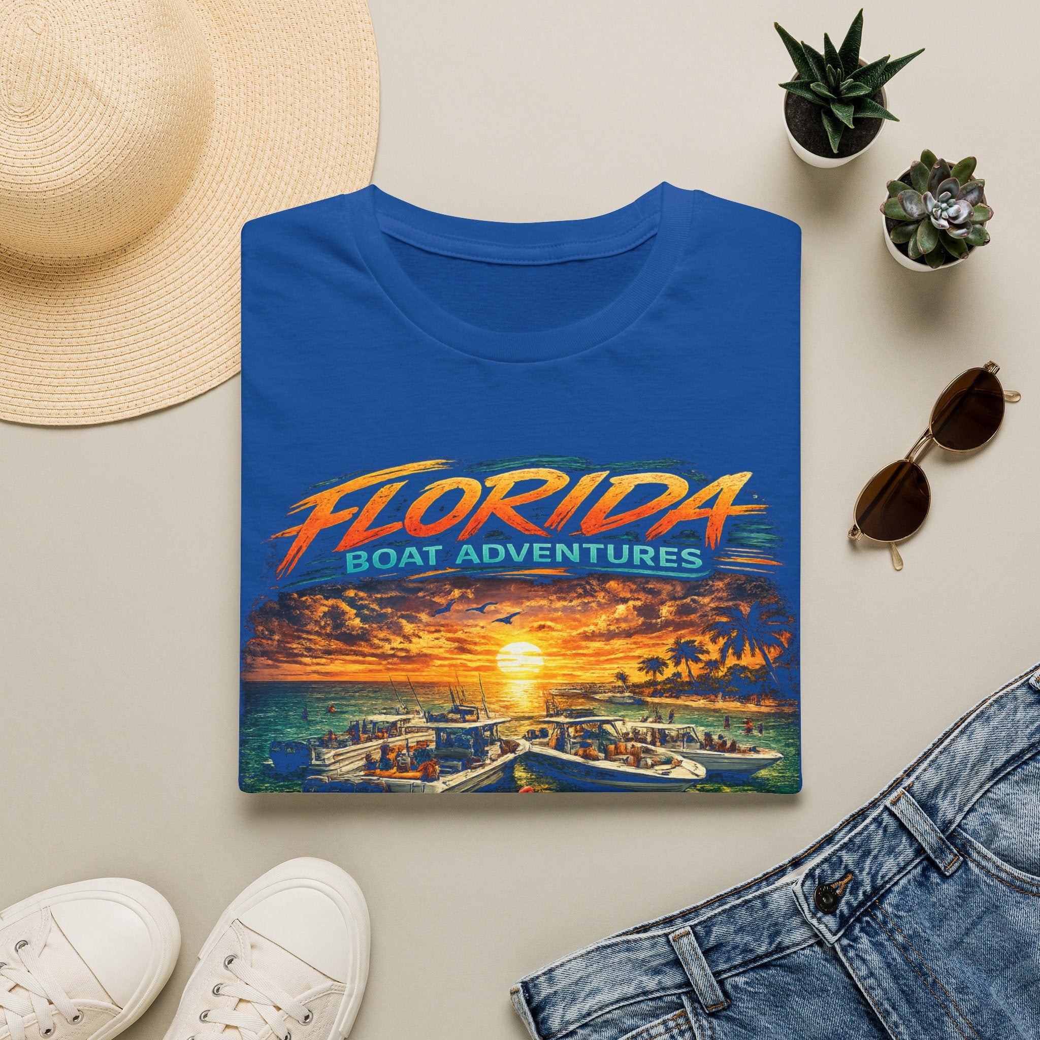 Boat Days Are the Best Days Tee | Funny Boating Shirt for Men or Women | Gildan 6400 Florida Boating T-Shirt