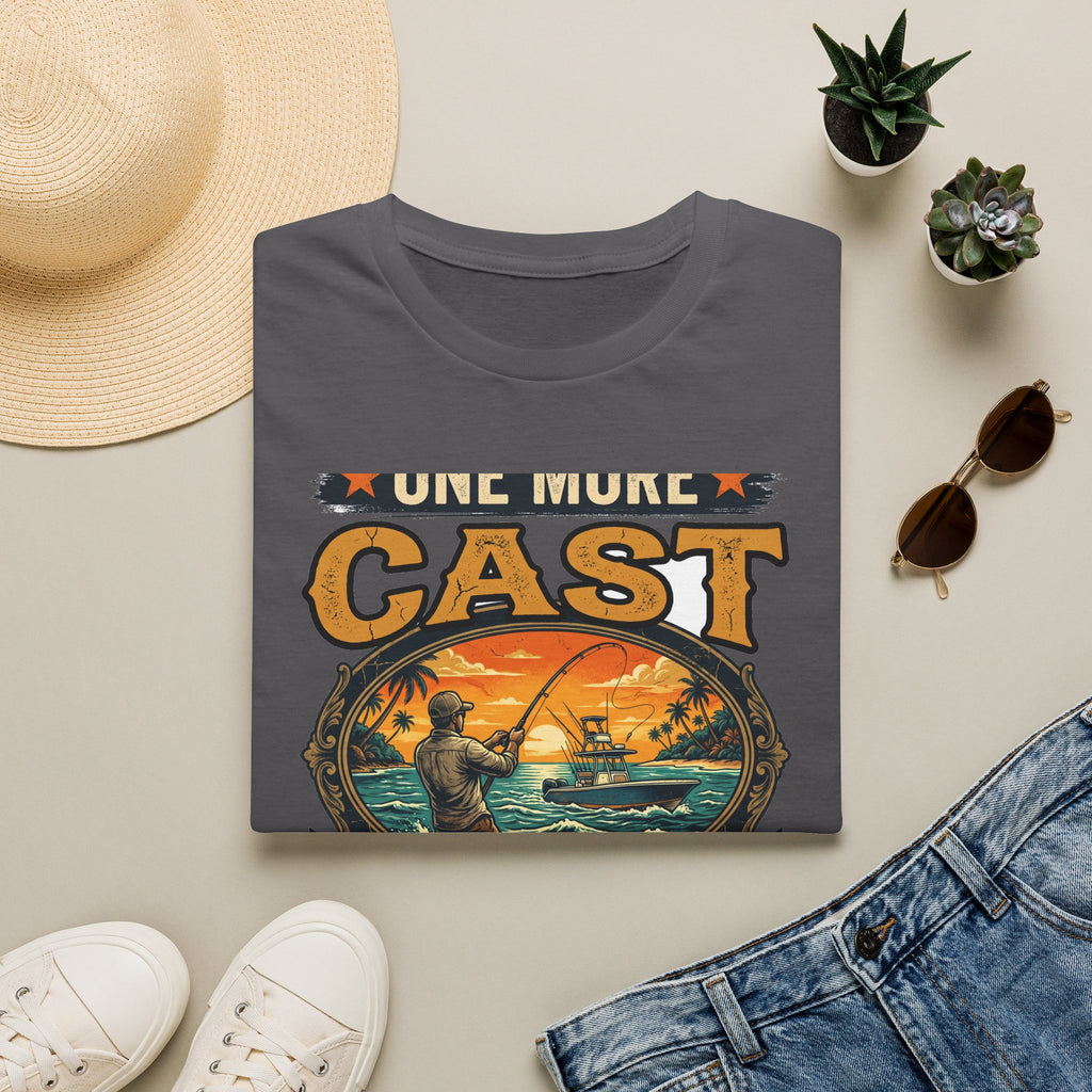 One More Cast (We All Know That's A Lie) - Funny Fishing T-Shirt