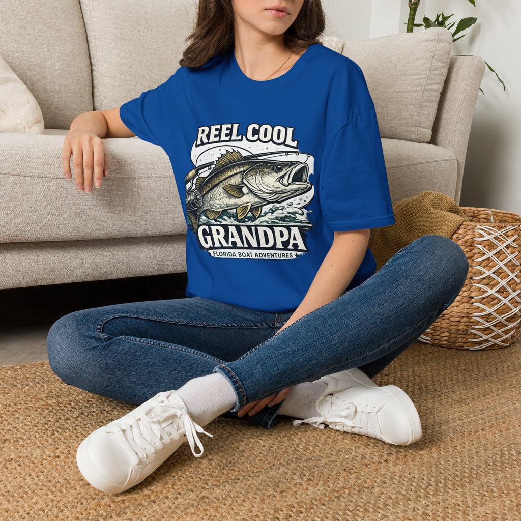 Reel Cool Grandpa - Florida Fishing Grandfather T-Shirt